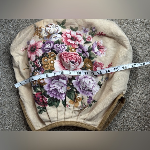 Fabric /canvas bag with flowers ✨ - Picture 5 of 6